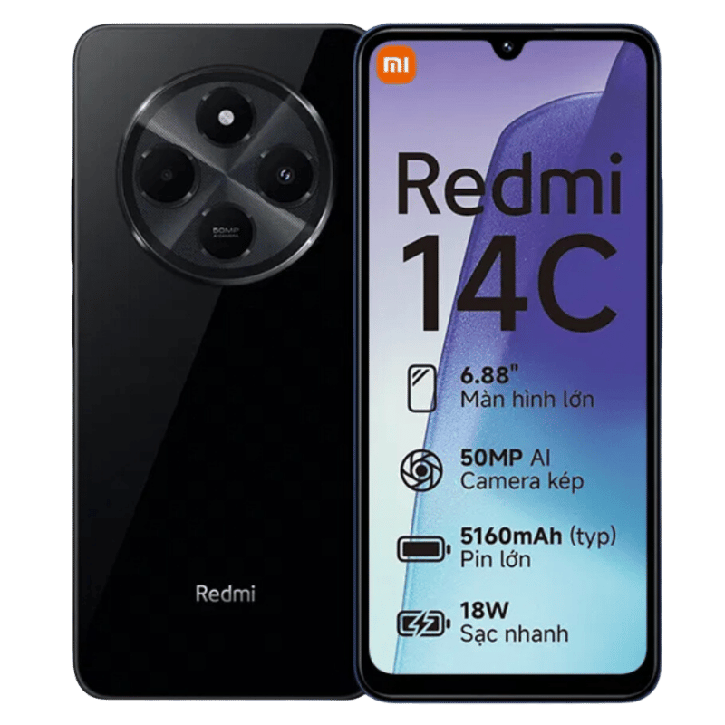 Redmi 14 C, 256GB Immersive 6.88